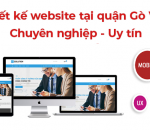 Thiết kế website tại quận Gò Vấp