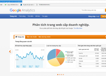 Hướng dẫn cài đặt google analytics vào website